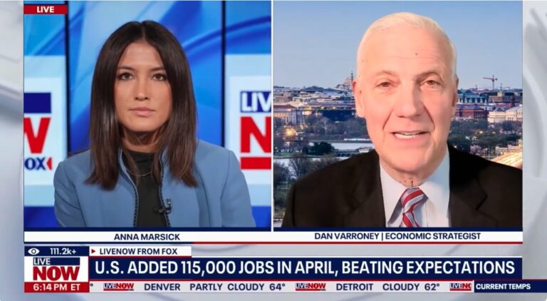 U.S. Added 115,000 Jobs in April, Beating Expectations