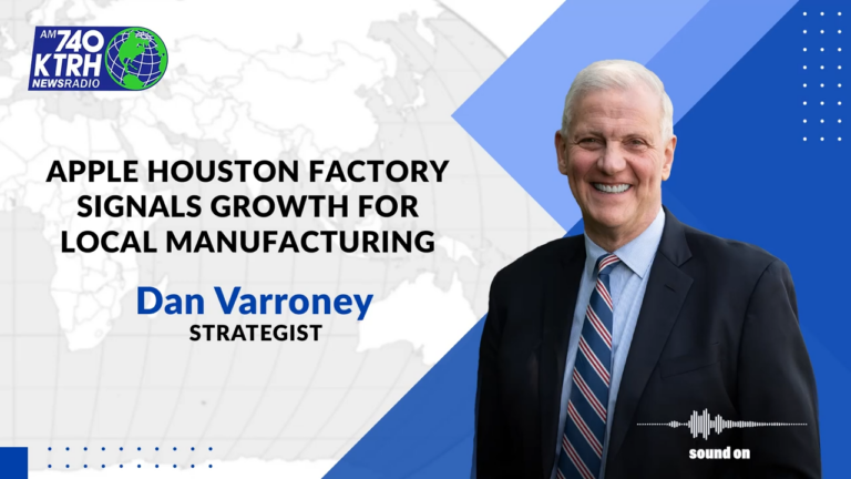Apple’s Houston Factory Signals Growth in Good-Paying U.S. Jobs