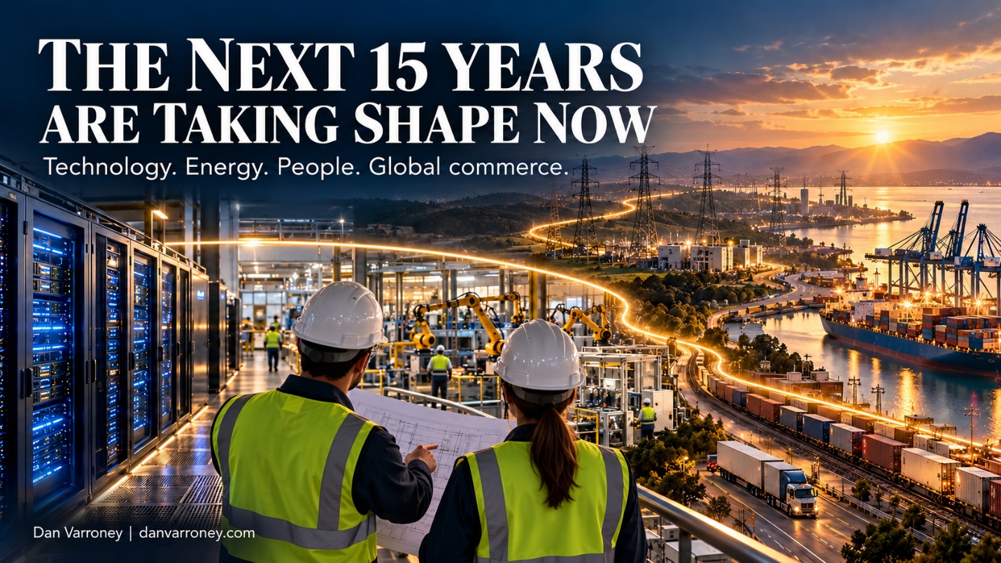The next 15 years of American growth: technology, energy, people and global commerce.