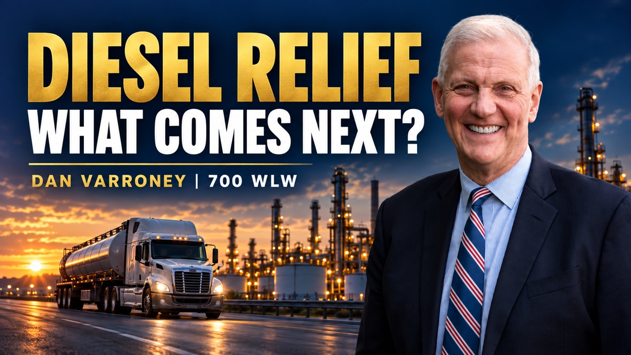 Dan Varroney on 700 WLW: Diesel Relief, What Comes Next?